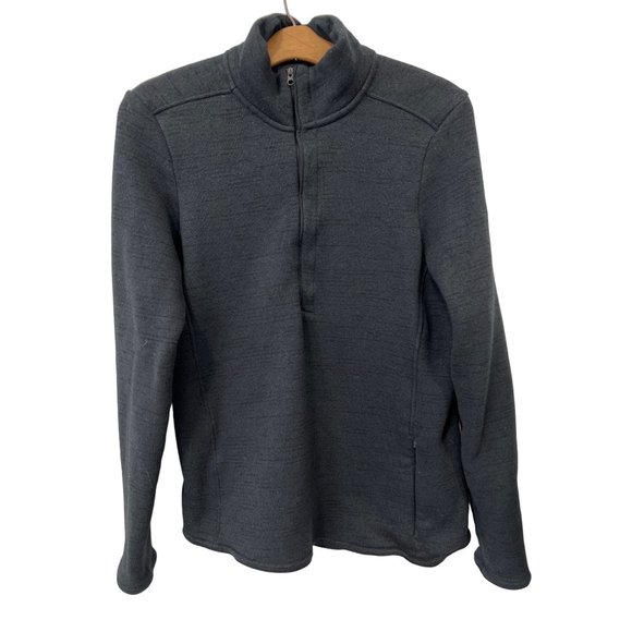 Under Armour Tops - Under Armour Half Zip Pullover Women XL Fitted Athleisure Workout Sportswear